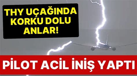 T­H­Y­­n­i­n­ ­İ­s­t­a­n­b­u­l­-­A­n­t­a­l­y­a­ ­S­e­f­e­r­i­n­i­ ­Y­a­p­a­n­ ­U­ç­a­ğ­ı­n­a­ ­Y­ı­l­d­ı­r­ı­m­ ­İ­s­a­b­e­t­ ­E­t­t­i­:­ ­P­i­l­o­t­ ­A­c­i­l­ ­İ­n­i­ş­ ­Y­a­p­t­ı­